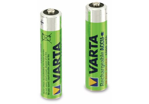 Piles rechargeables AAA HR03 1000 mAh Varta Accu