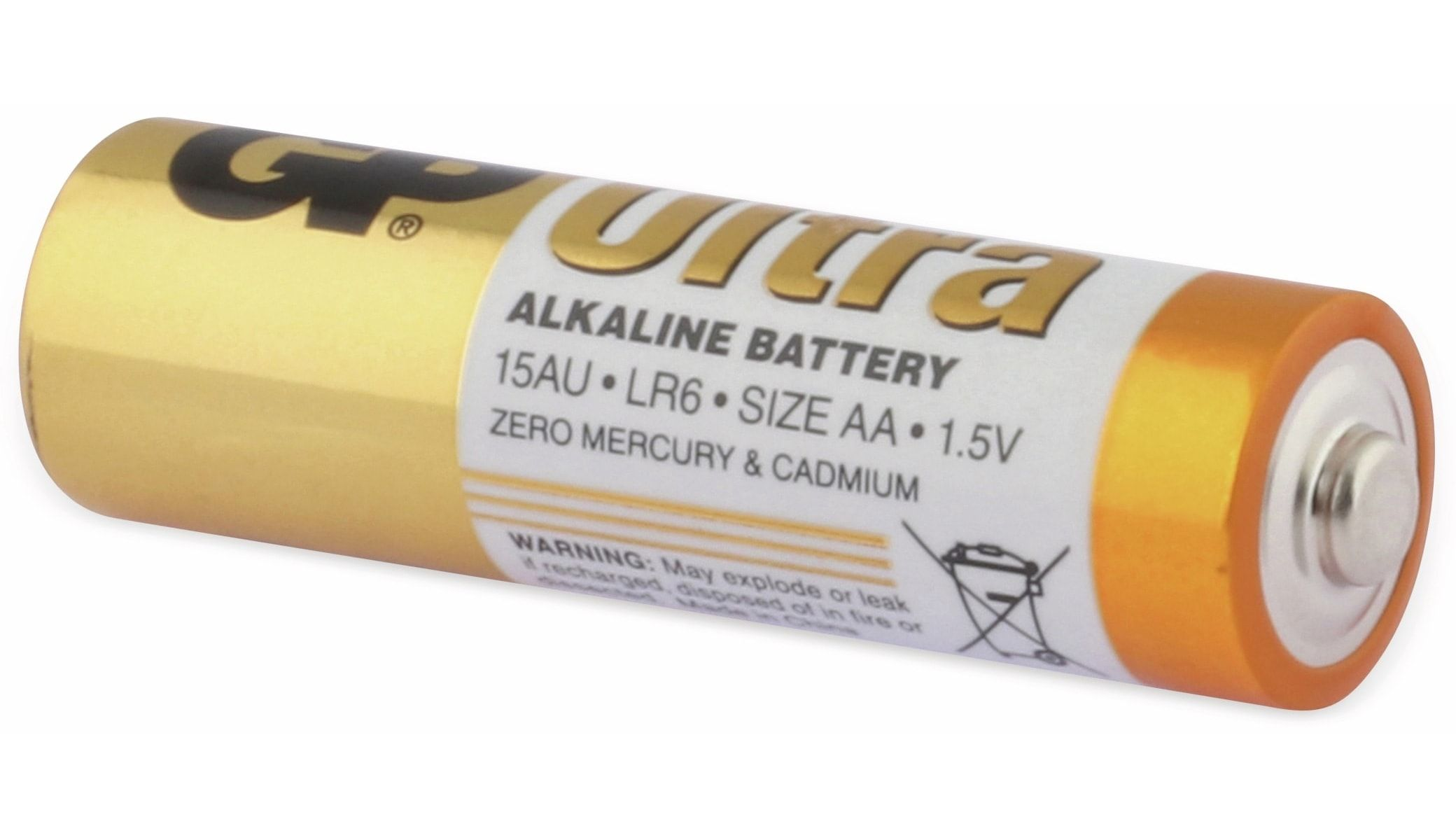 GP Mignon-Batterien ULTRA ALKALINE, Alkaline Stück 4 Batterien