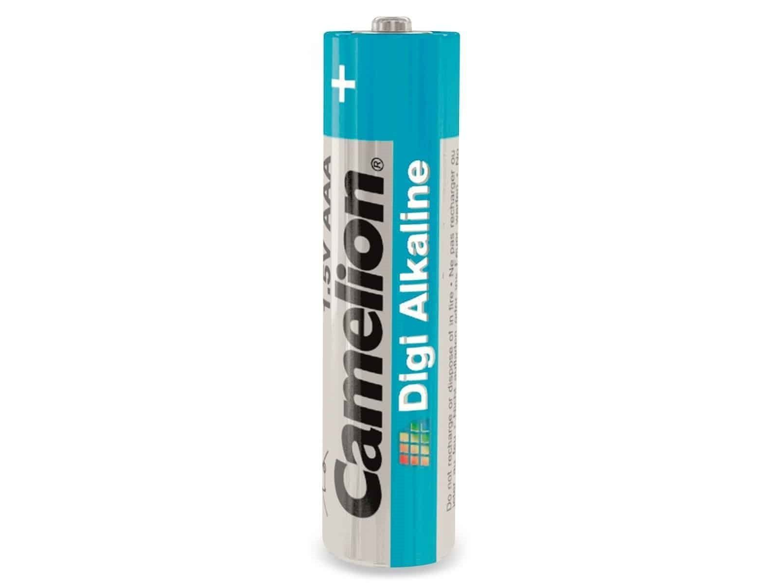 CAMELION Micro-Batterie, Batterie, Stück Digi-Alkaline, LR03, Alkaline 4 mAh 1250