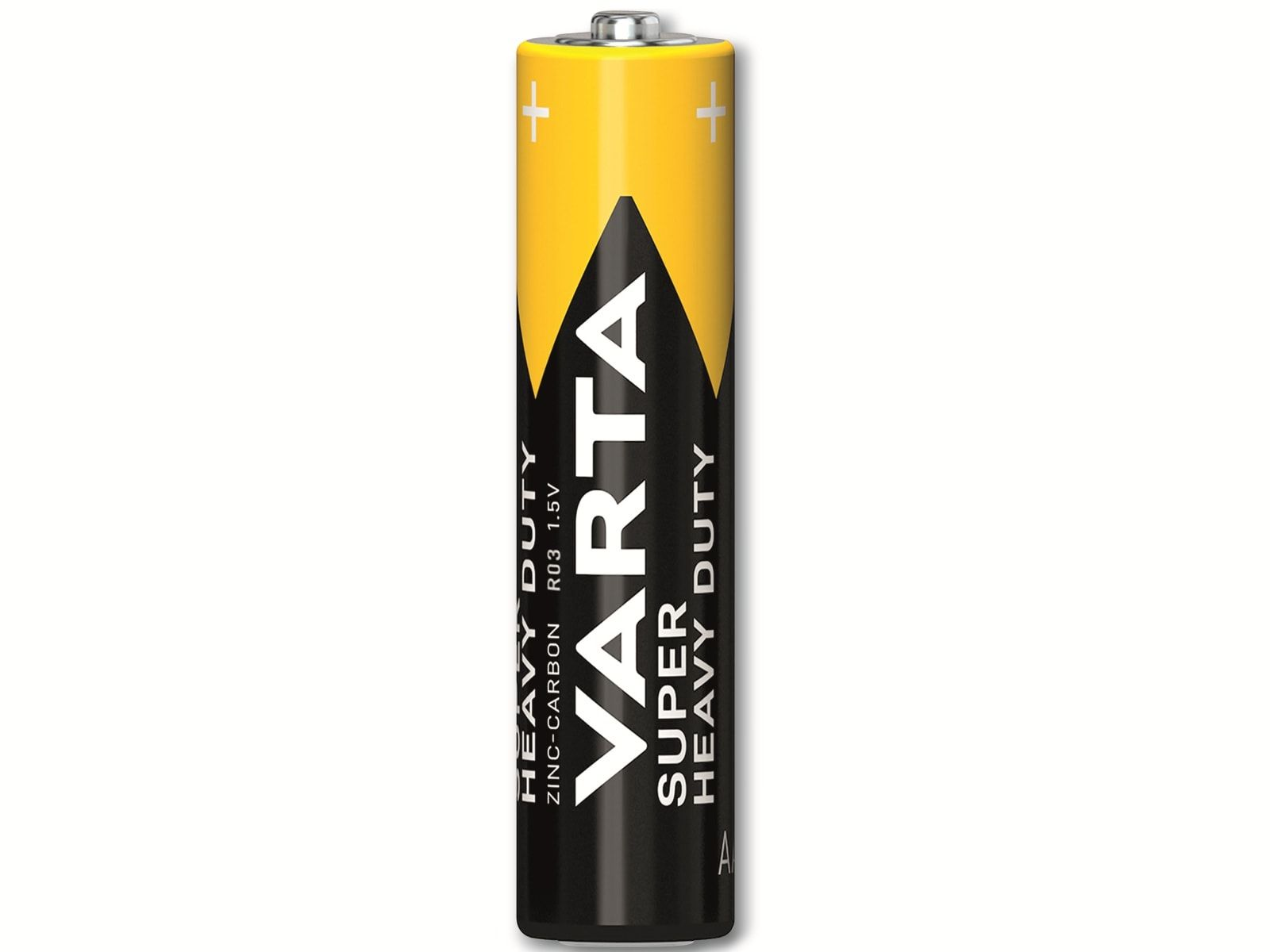 VARTA Batterie Zink-Kohle, Micro, AAA, Batterie Superlife, R03, Stück 1.5V, Zink-Kohle 4