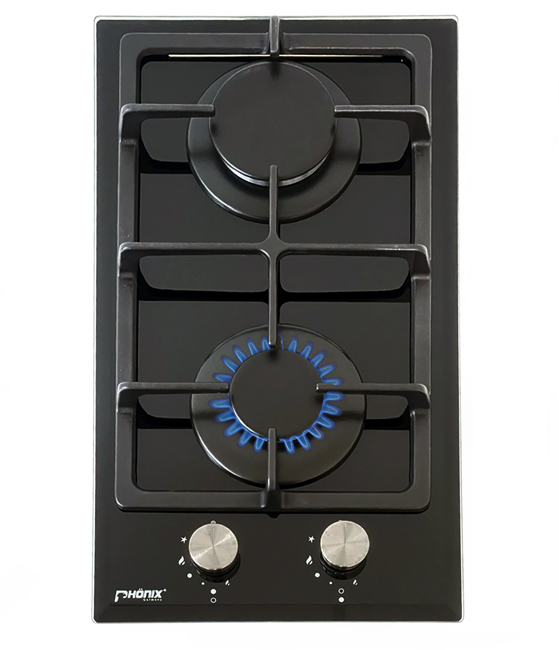 Camping Stove 2 Burner Encimera De Gas Domino-DG Empotrable Cristal Camping Cocina 2 Fuegos Accesorio Hornillo Gas Portatil