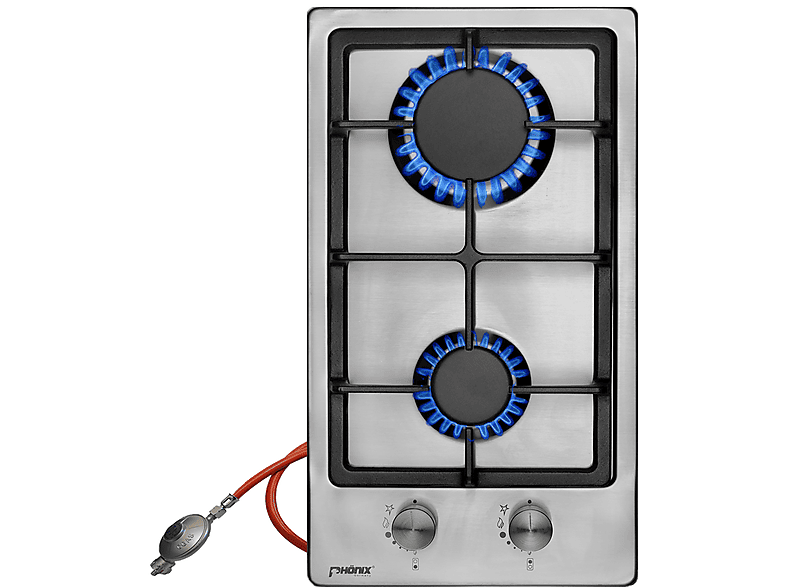 PHÖNIX GERMANY Domino-ST Gaskochfeld (51,5 cm breit, 2 Kochfelder)