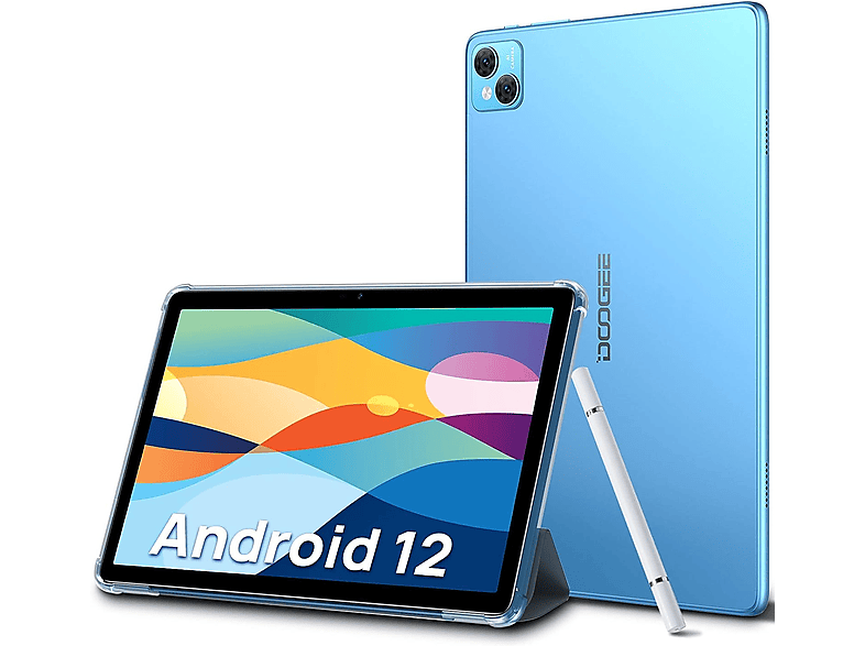 Zoll, T10 15GB+128GB Tablet, DOOGEE GB, 128 Blau 8300mAh Android 4G 10,1 12,