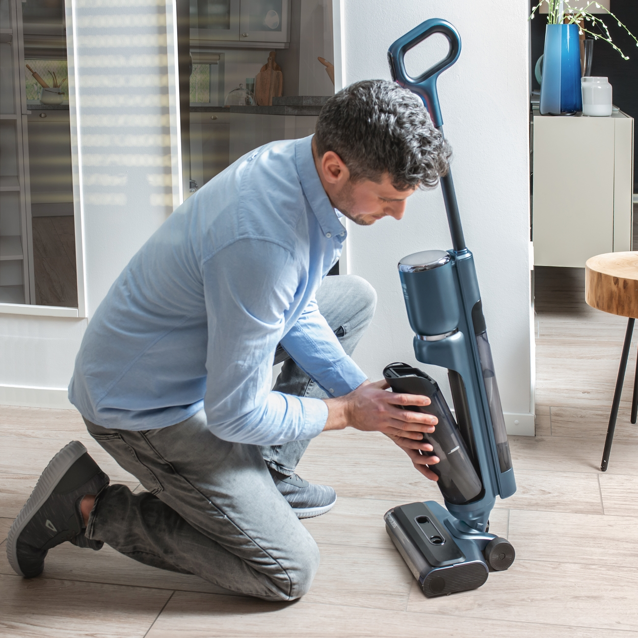 AQUA THOMAS Akku-Hartbodenreiniger plus Cordless FloorCleaner