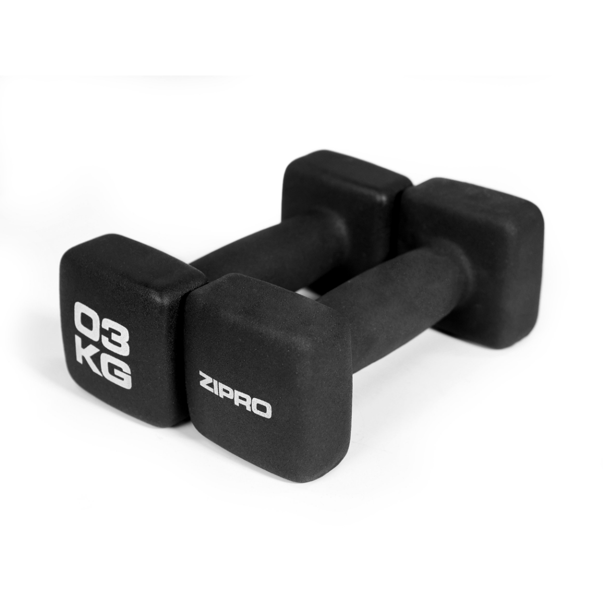 2 ZIPRO Hantel, Aerobic Schwarz 3 kg x