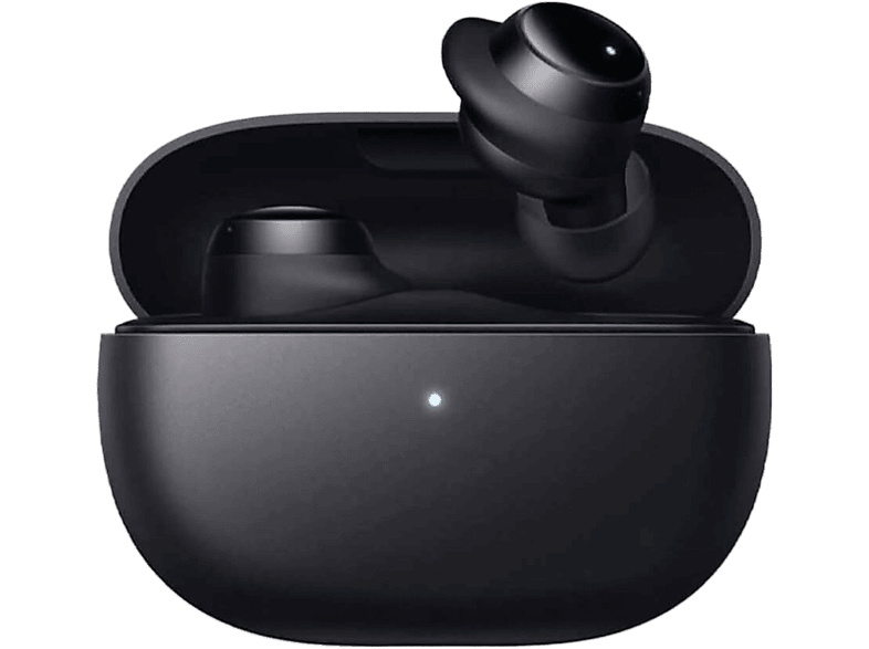 Auriculares True Wireless - XIAOMI EARBUDS MI BASIC 2 NEGRO AURICULARES  INALÁMBRICOS BLUETOOTH DISEÑO TIPO BOTÓN CON ESTUCHE DE XIAOMI,  Intraurales, Bluetooth, NEGRO