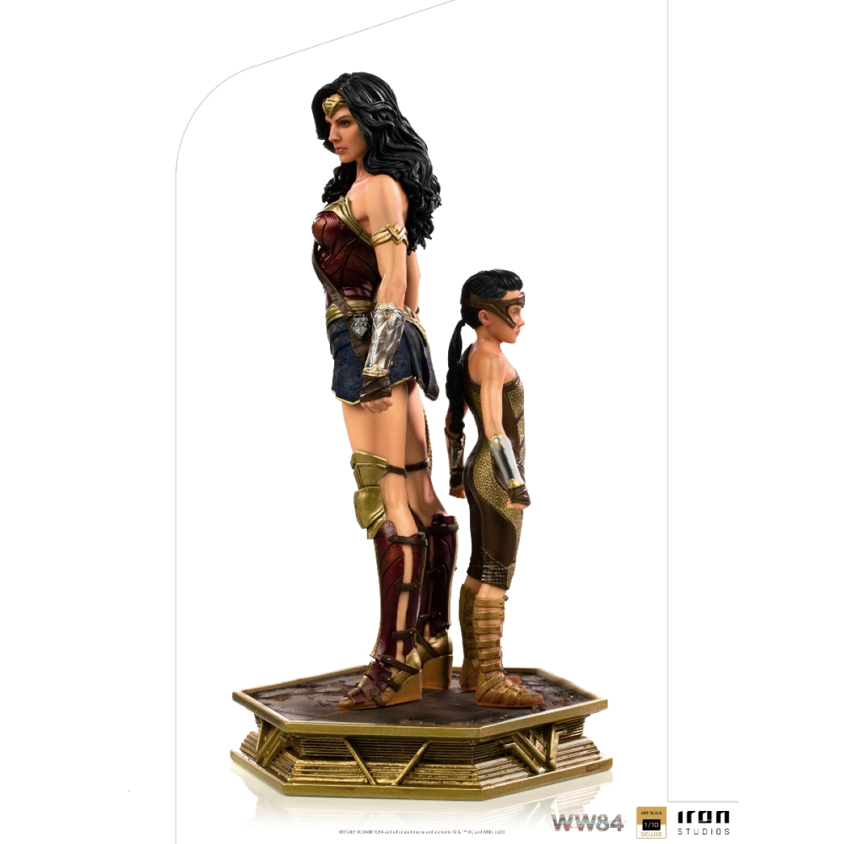 IRON STUDIOS Wonder Woman Statue Deluxe 84 Sammelfigur Junge Diana - 1/10