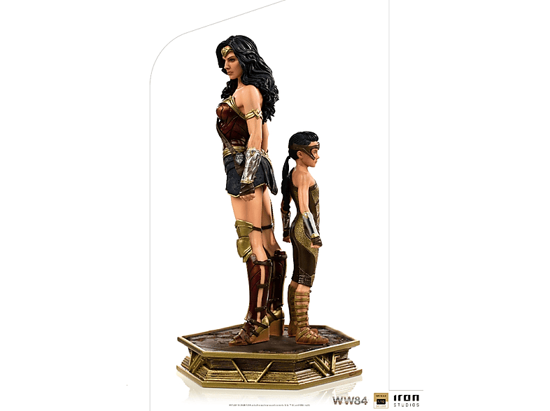 IRON STUDIOS Wonder Woman 84 - Junge Diana Deluxe Statue 1/10 Sammelfigur