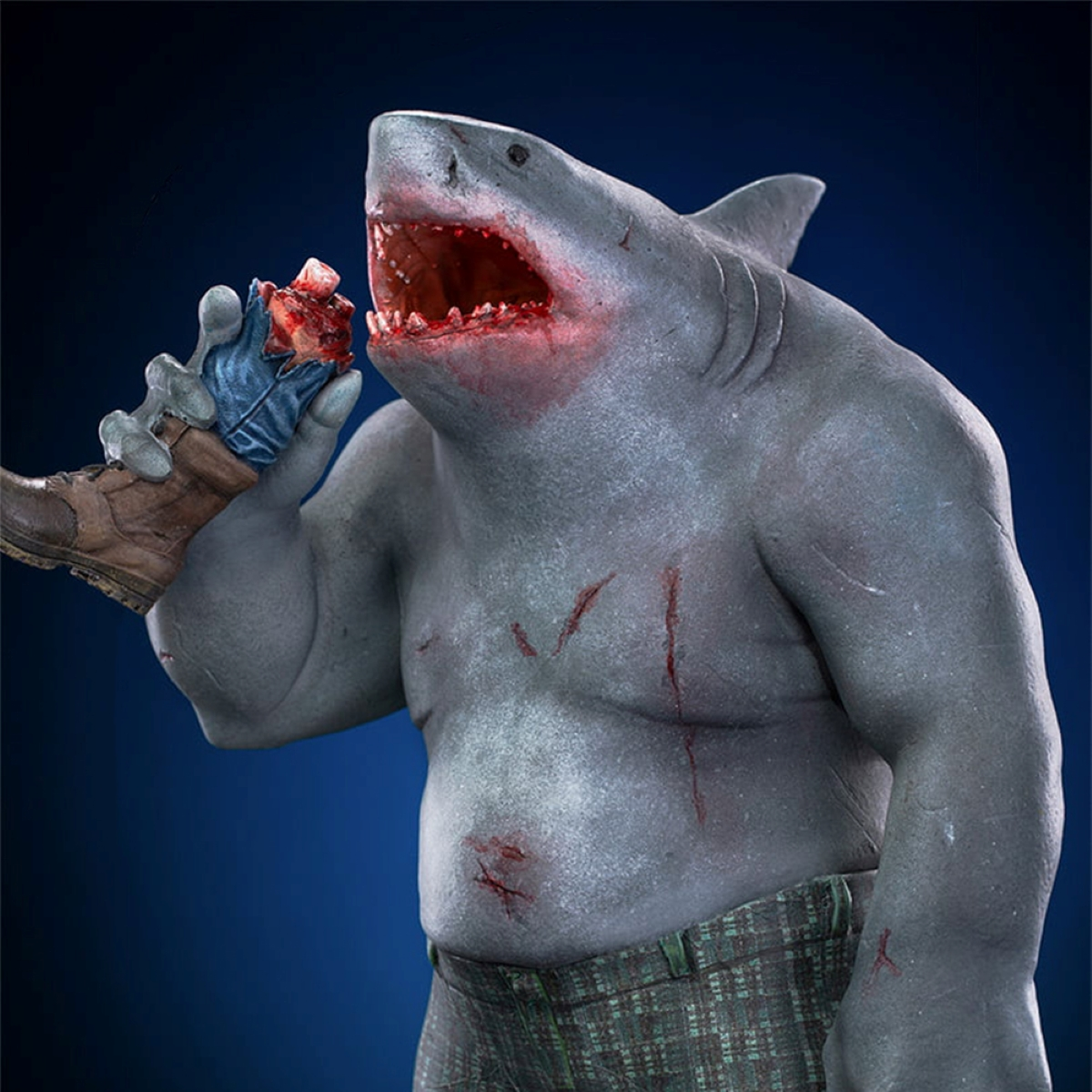 IRON STUDIOS The Squad Sammelfigur Suicide 1/10 King - Shark Statue