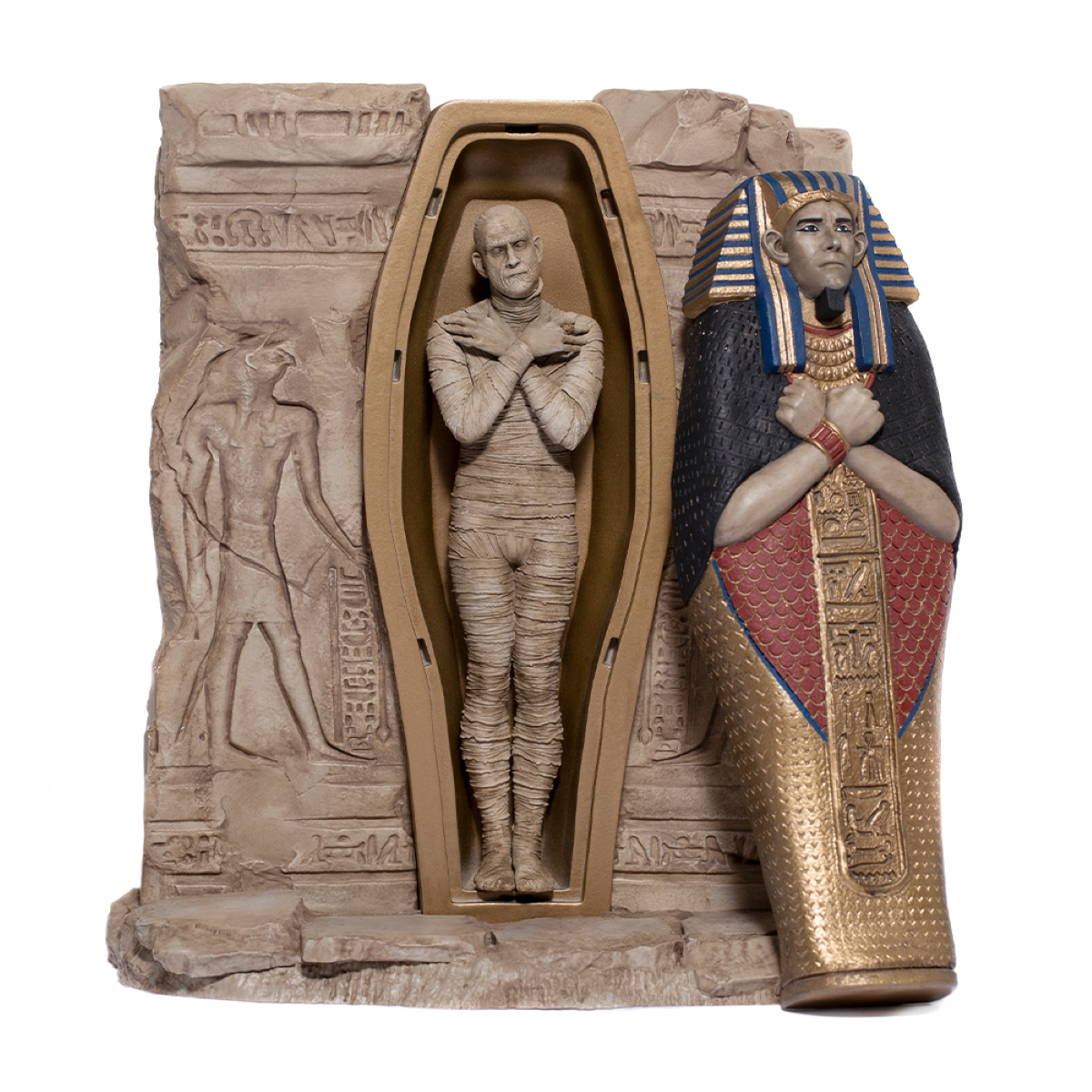 IRON STUDIOS Universal Monsters - The Sammelfigur 1/10 Statue Deluxe Mummy
