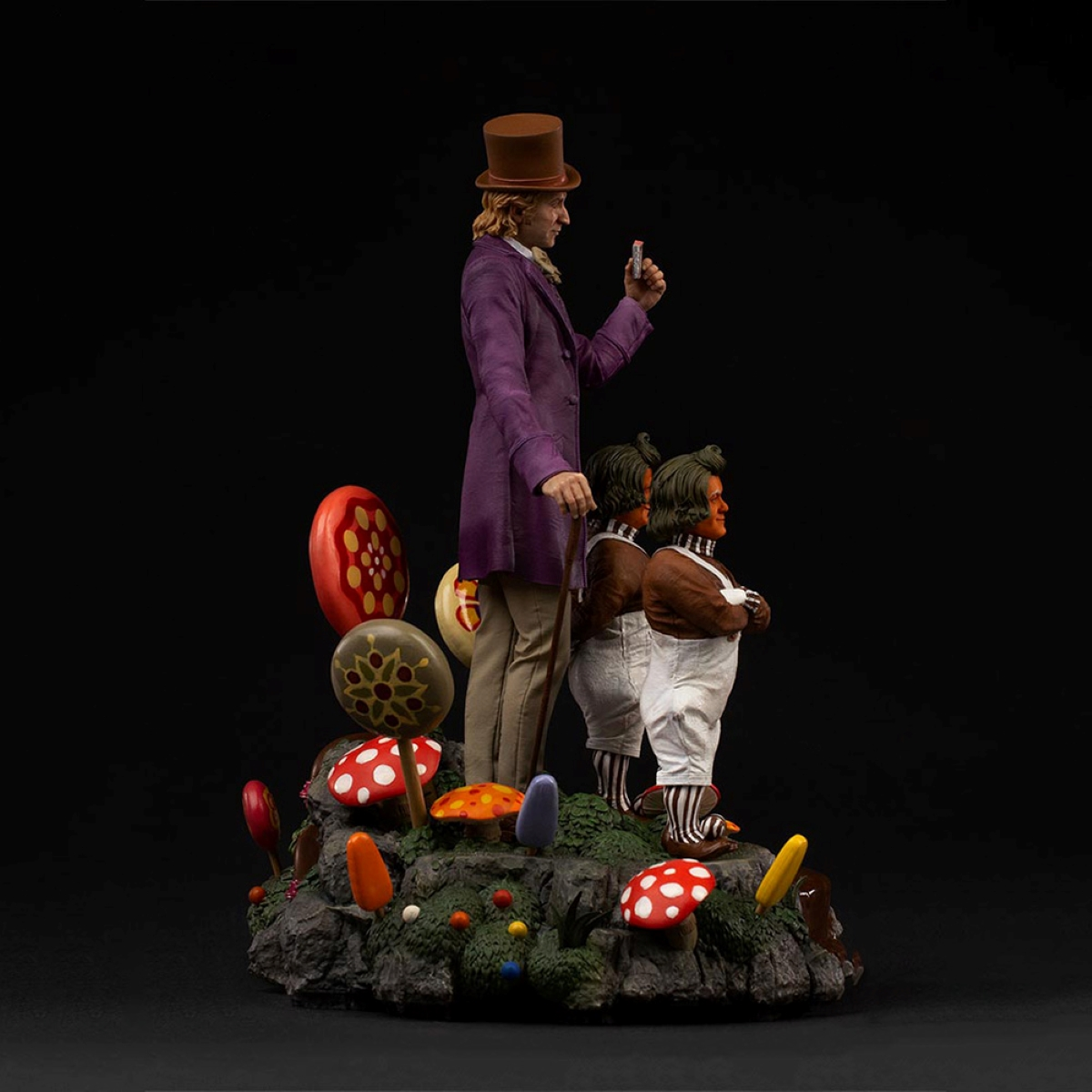 Statue IRON STUDIOS and Factory - Deluxe Wonka the Willy 1/10 Sammelfigur Chocolate