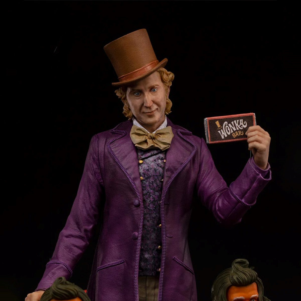 IRON STUDIOS Factory Willy 1/10 and the Wonka - Chocolate Statue Deluxe Sammelfigur