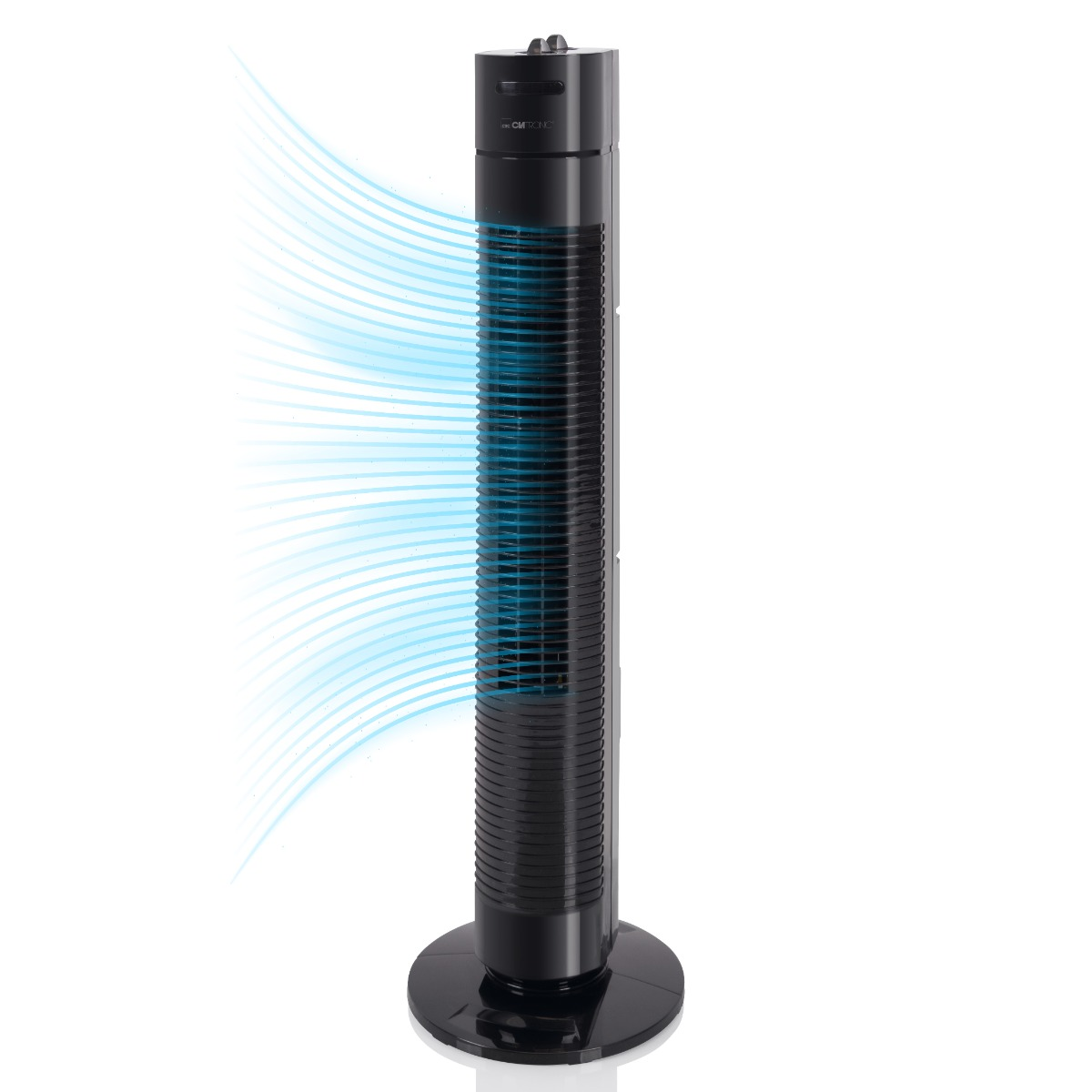 TVL (35 Schwarz 3770 Watt) Turmventilator CLATRONIC
