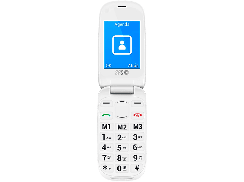 SPC Weiß Mobiltelefon, 2304B