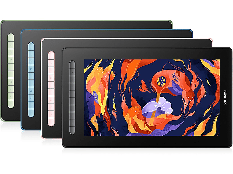 Tableta gráfica XP PEN Artist 16 2ª Generación rosa, Lápiz digital