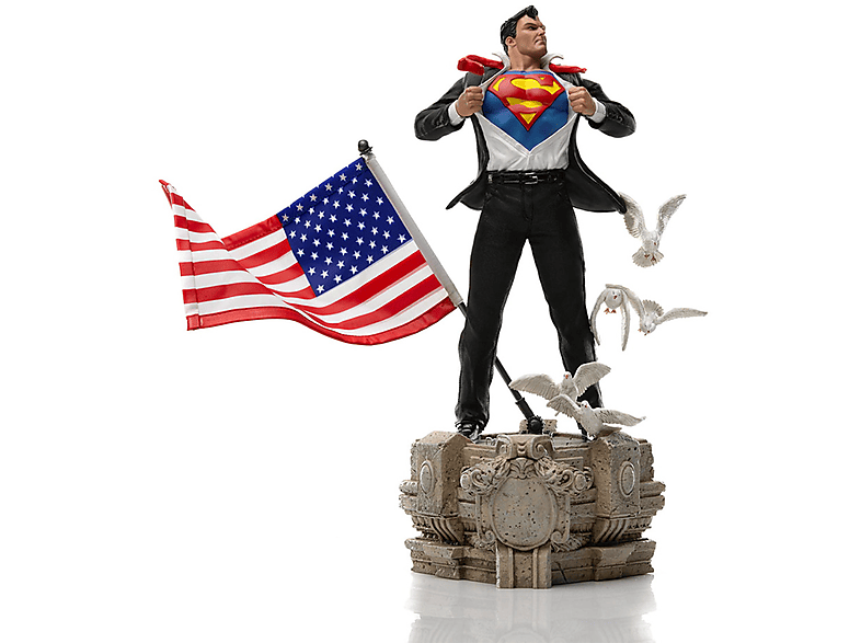 IRON STUDIOS Superman - Clark Kent Deluxe Statue 1/10 Sammelfigur