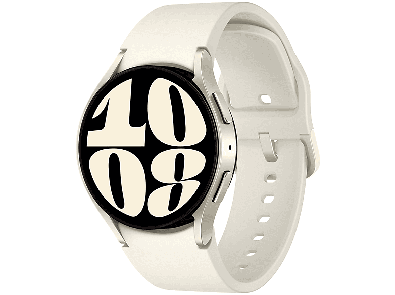 SAMSUNG Galaxy Watch 6 R930 available Kunststoff, Smart Aluminium 40mm Breite: 20 gold BT Watch Not mm