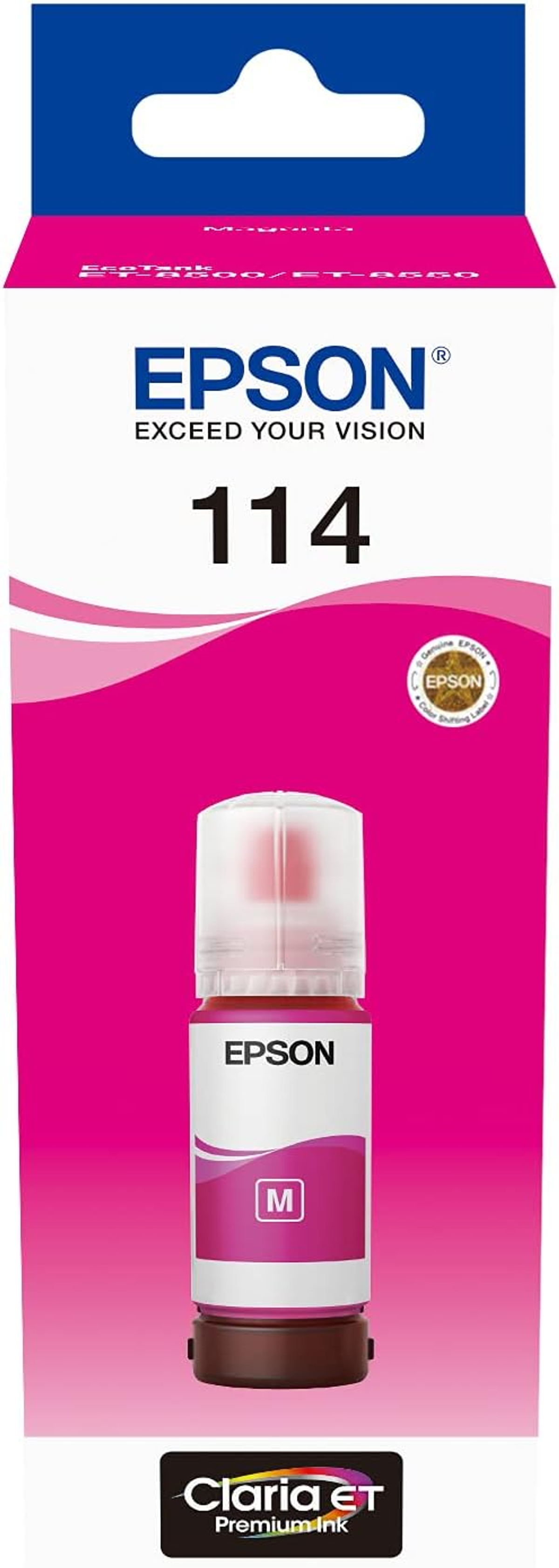 EPSON 114 Tinte magenta (C13T07B340)
