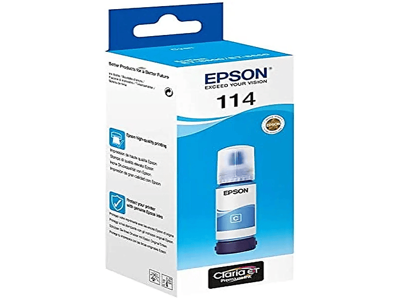 EPSON 114 Tinte cyan (C13T07B240)