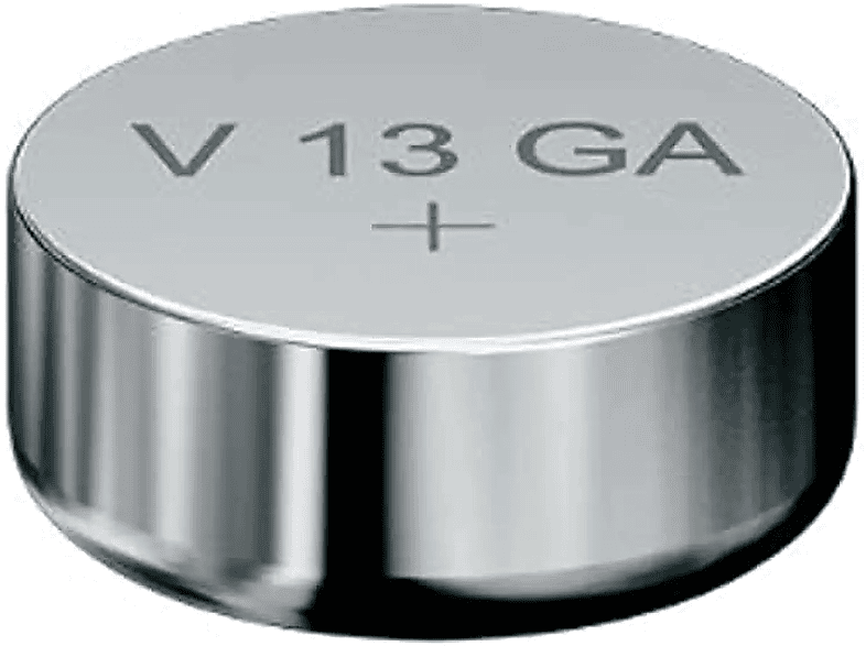 VARTA Electronics V13GA LR44 Fotobatterie 1,5V Volt, Stück 0.125 1.5 AlMn, (1er Ah 1 Blister) Fotobatterie, Distancia Mando