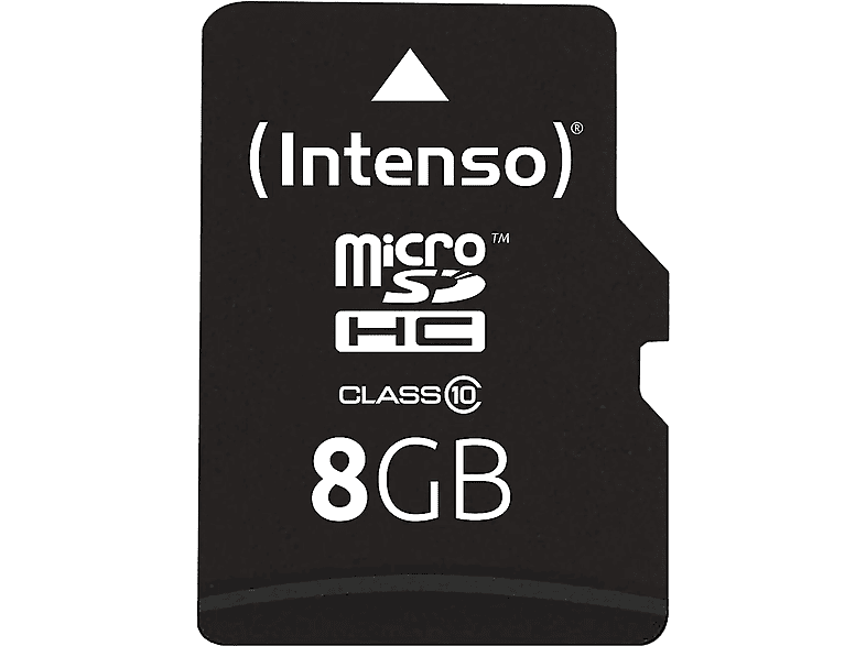 MB/s INTENSO Card MicroSD 12 SDHC, 8 8GB GB, 10 Speicherkarte, Class Micro-SD