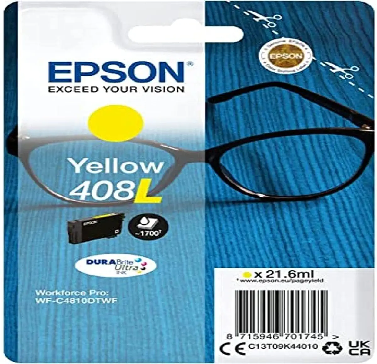 EPSON Tinte 408L yellow (C13T09K44010)