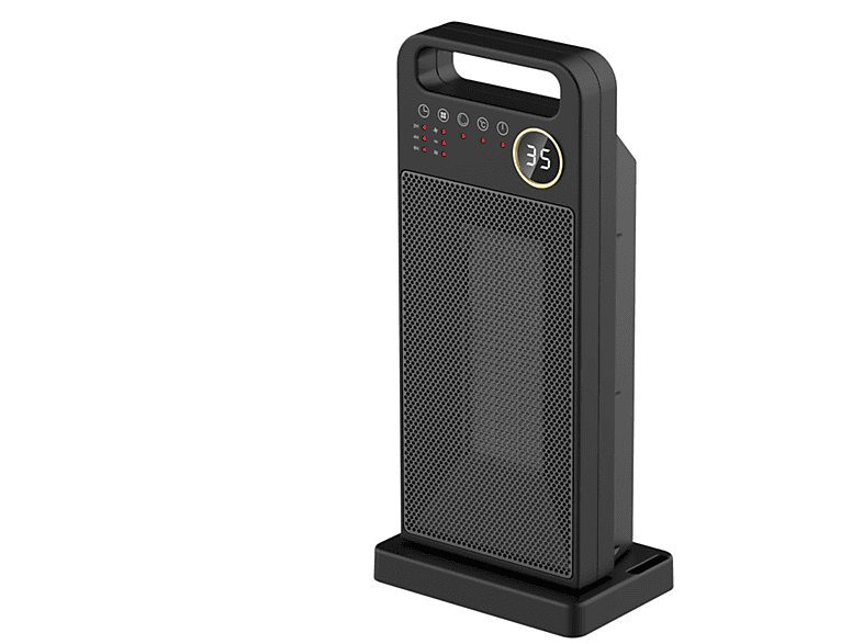 Calefactor cerámico BYTELIKE Calefactor eléctrico vertical con mando