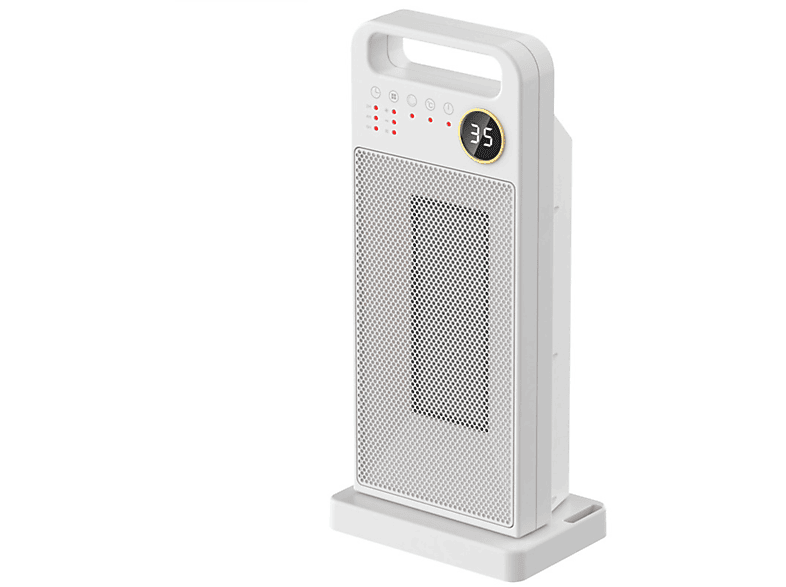 Calefactor cerámico BYTELIKE Calefactor eléctrico vertical con mando