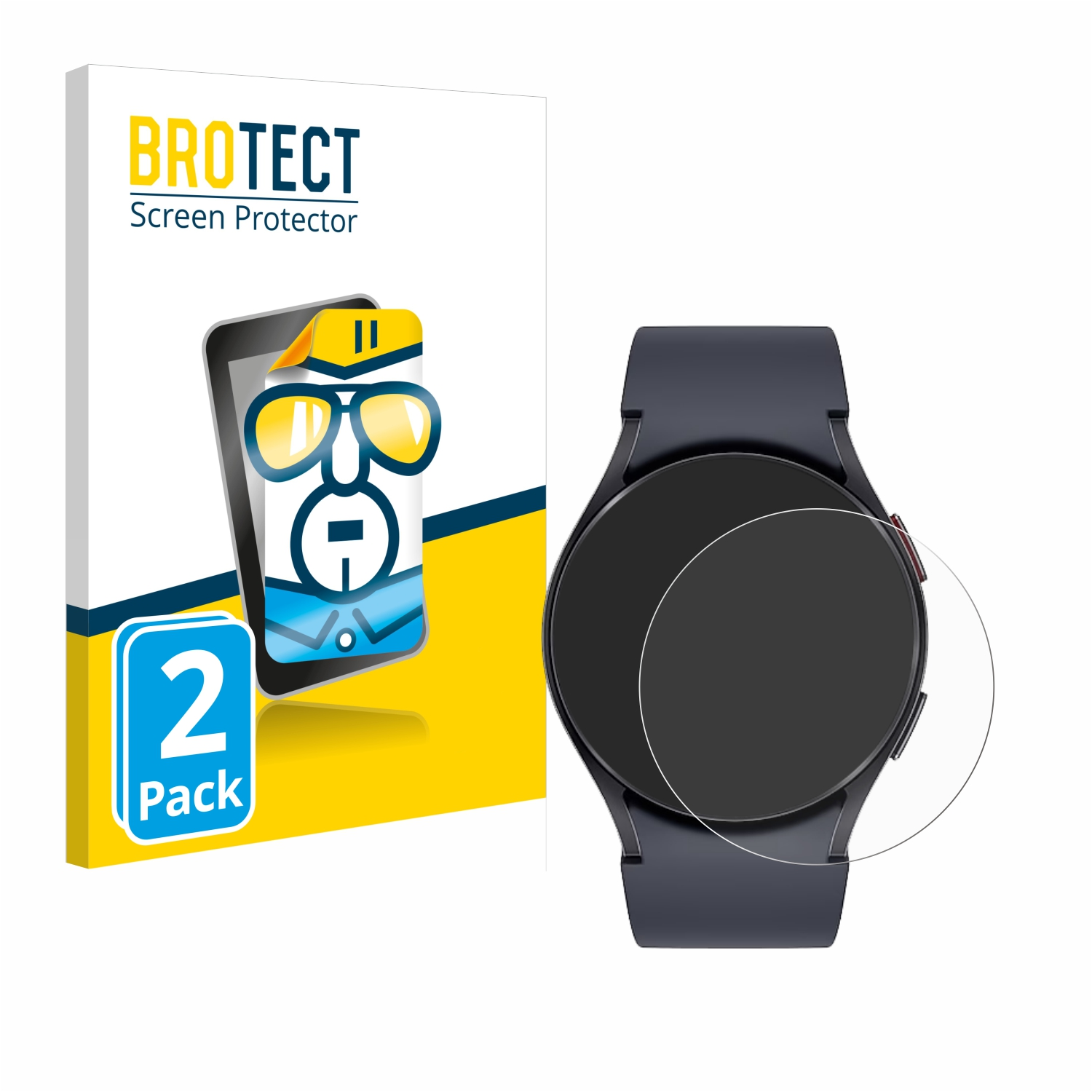 BROTECT 6 2x Schutzfolie(für Watch Samsung (40 mm)) Galaxy klare