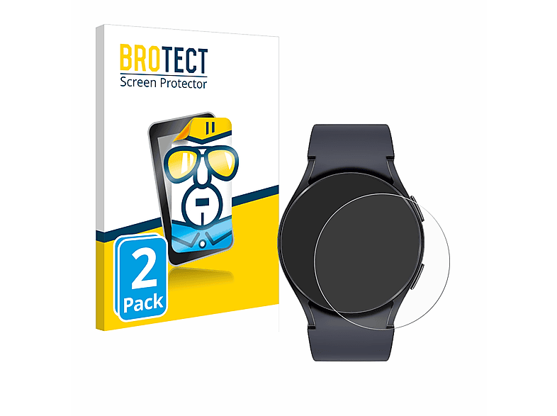 BROTECT 2x klare Schutzfolie(für Samsung Galaxy Watch 6 (40 mm))