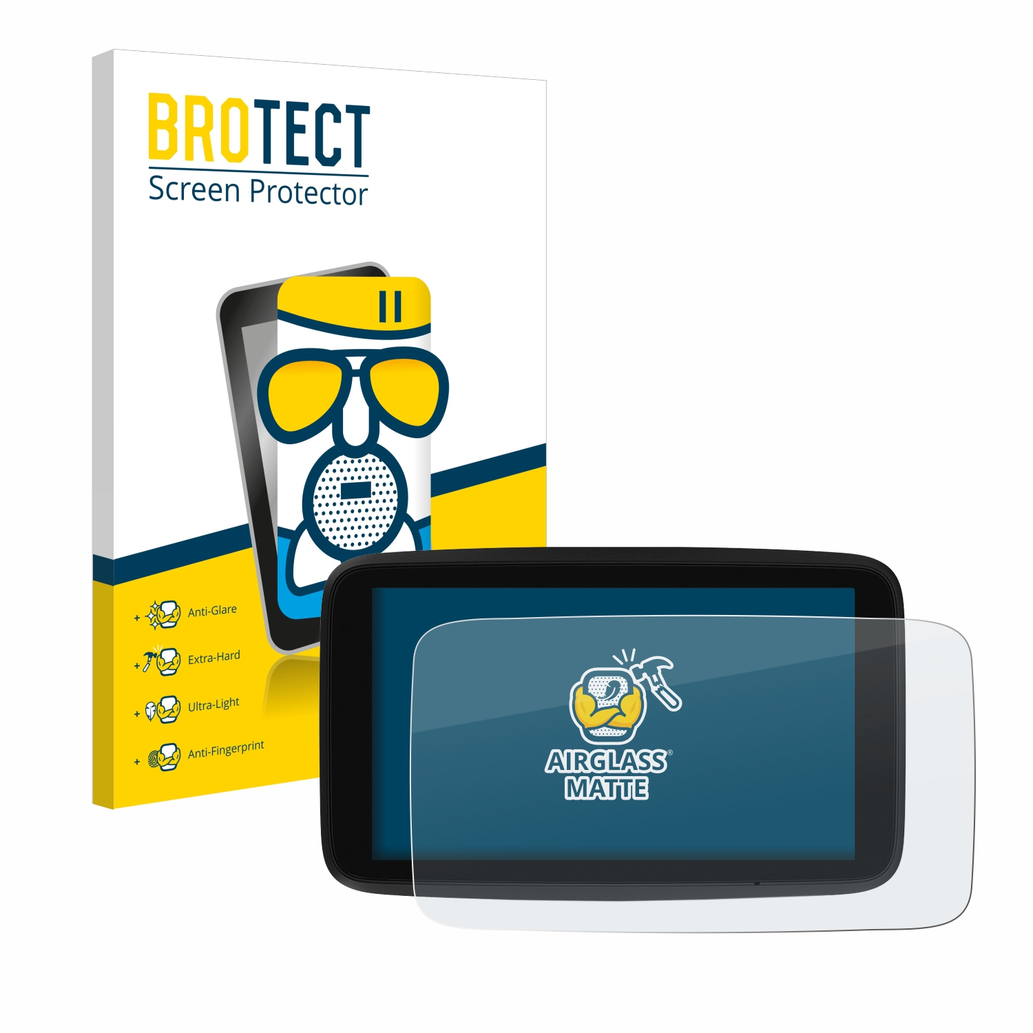 BROTECT Airglass GO TomTom Discover Schutzfolie(für 7\