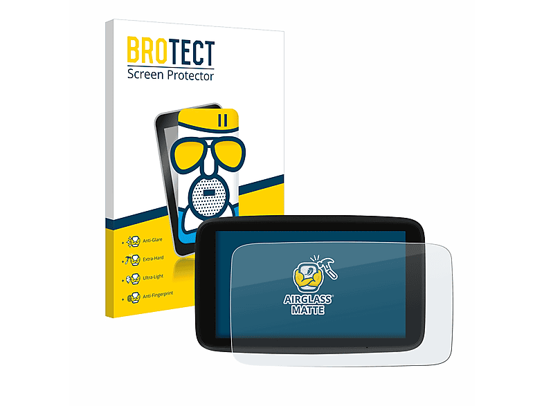 BROTECT Airglass matte Schutzfolie(für Discover GO TomTom 7\