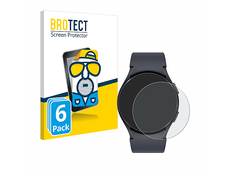 BROTECT 6x matte Schutzfolie(für Samsung Galaxy Watch 6 (40 mm))