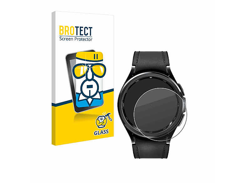 BROTECT 9H klares Schutzglas(für Samsung Galaxy Watch 6 Classic (43 mm))