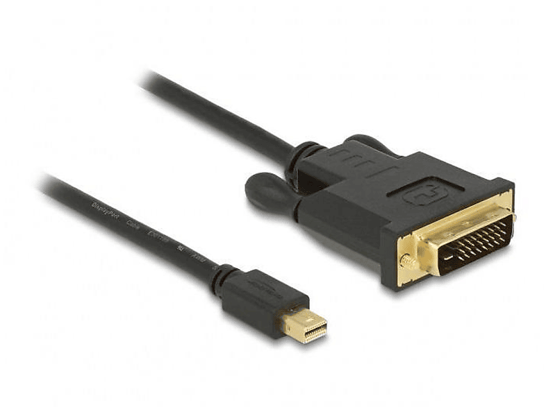 DELOCK 83990 Display Port - Schwarz Kabel