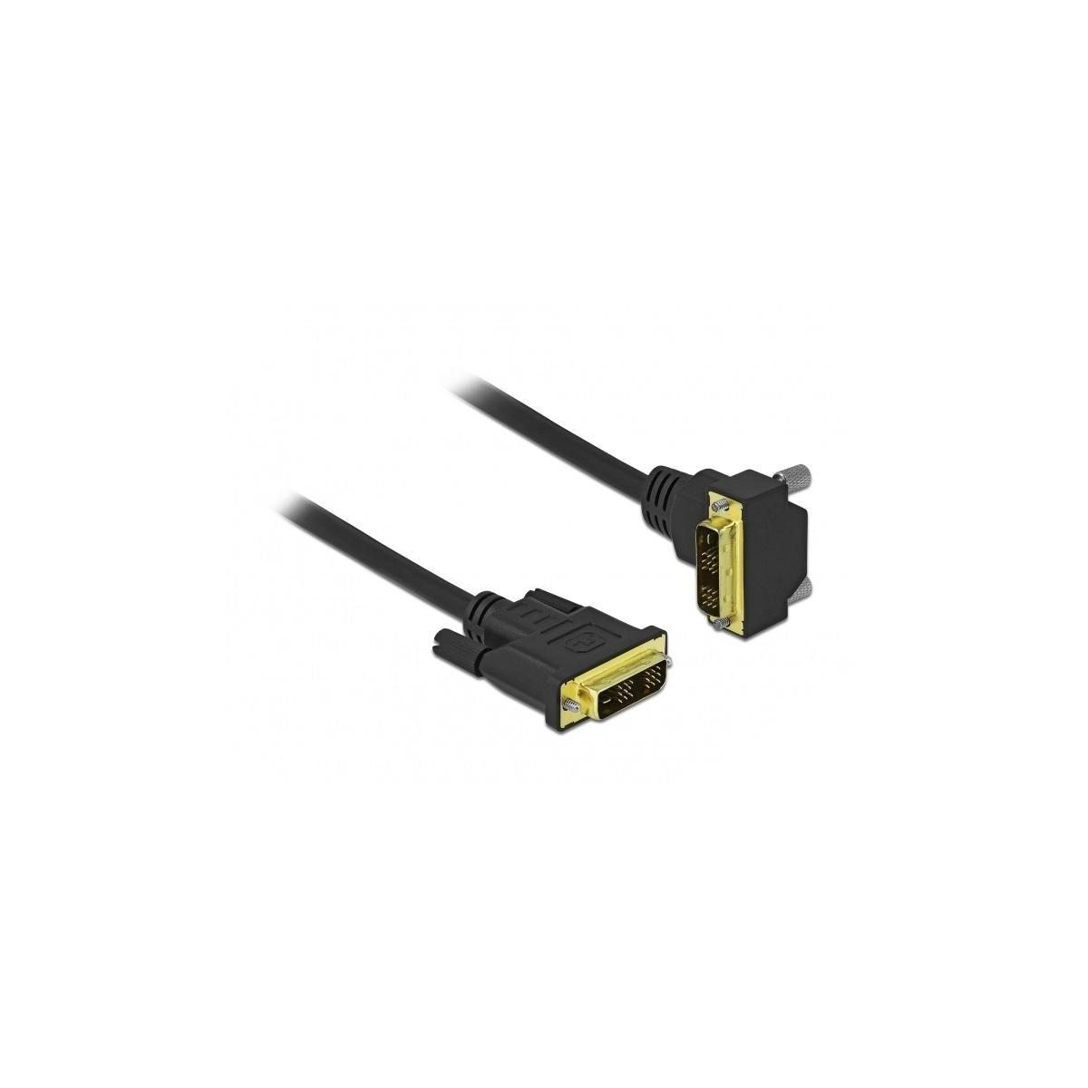 Schwarz 85903 DELOCK DVI Kabel,