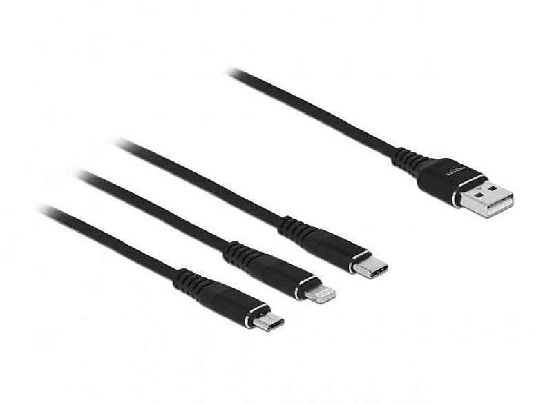 DELOCK 87155 USB Kabel, Schwarz