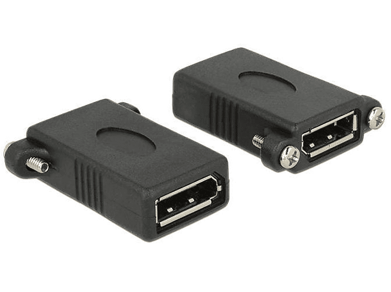 DELOCK - Port Kabel, Schwarz Display 85123