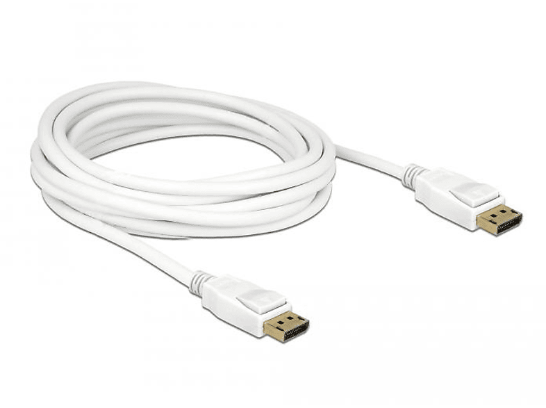 Kabel, DELOCK Port 84879 Display - Weiß