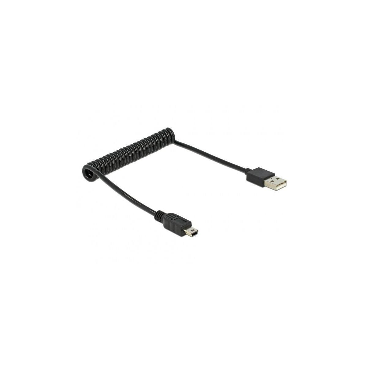 83164 Schwarz Kabel, USB DELOCK