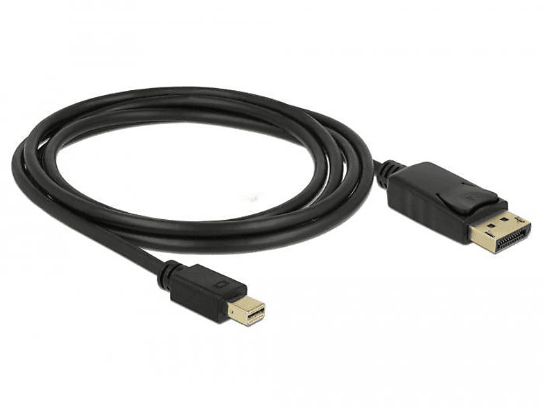 DELOCK Kabel Mini DisplayPort 1.2 zu DisplayPort 2m Optionen & Zubehör, darkslategray