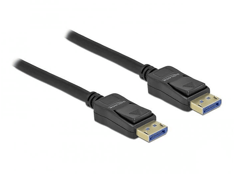 Kabel, Display DELOCK 80261 Port - Schwarz