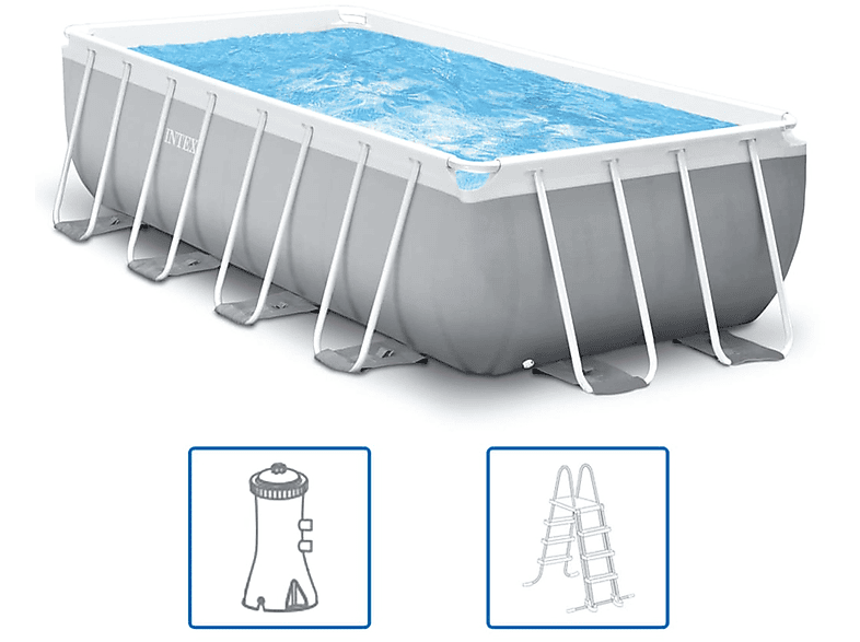 INTEX 92018 Pool, Blau