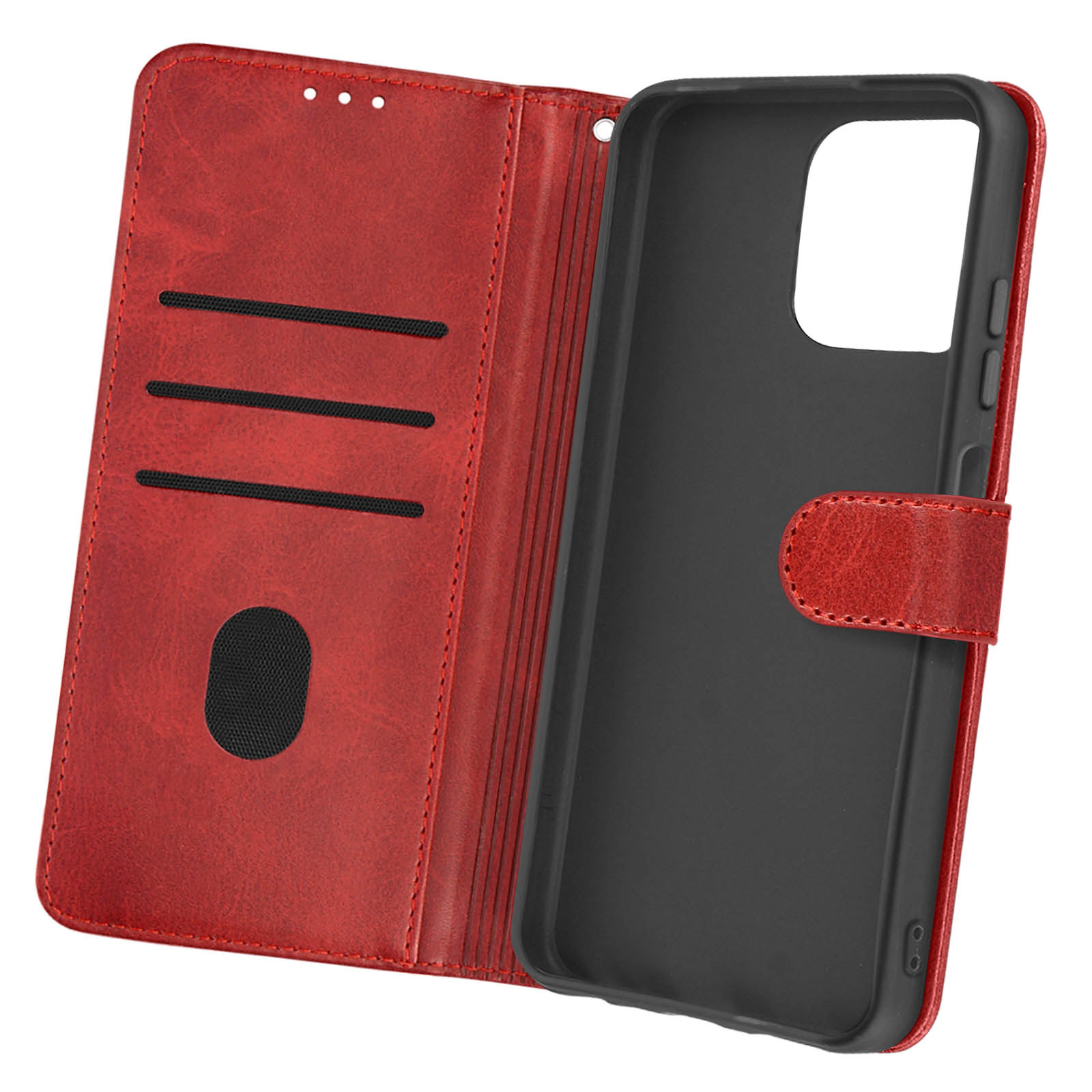 AVIZAR Bookstyle Series, Note Bookcover, 16 Pro, Ulefone, Rot