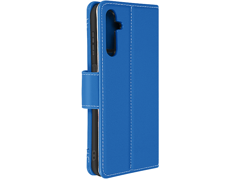 Versa Galaxy A14, Samsung, Series, AVIZAR Bookcover, Cover Blau