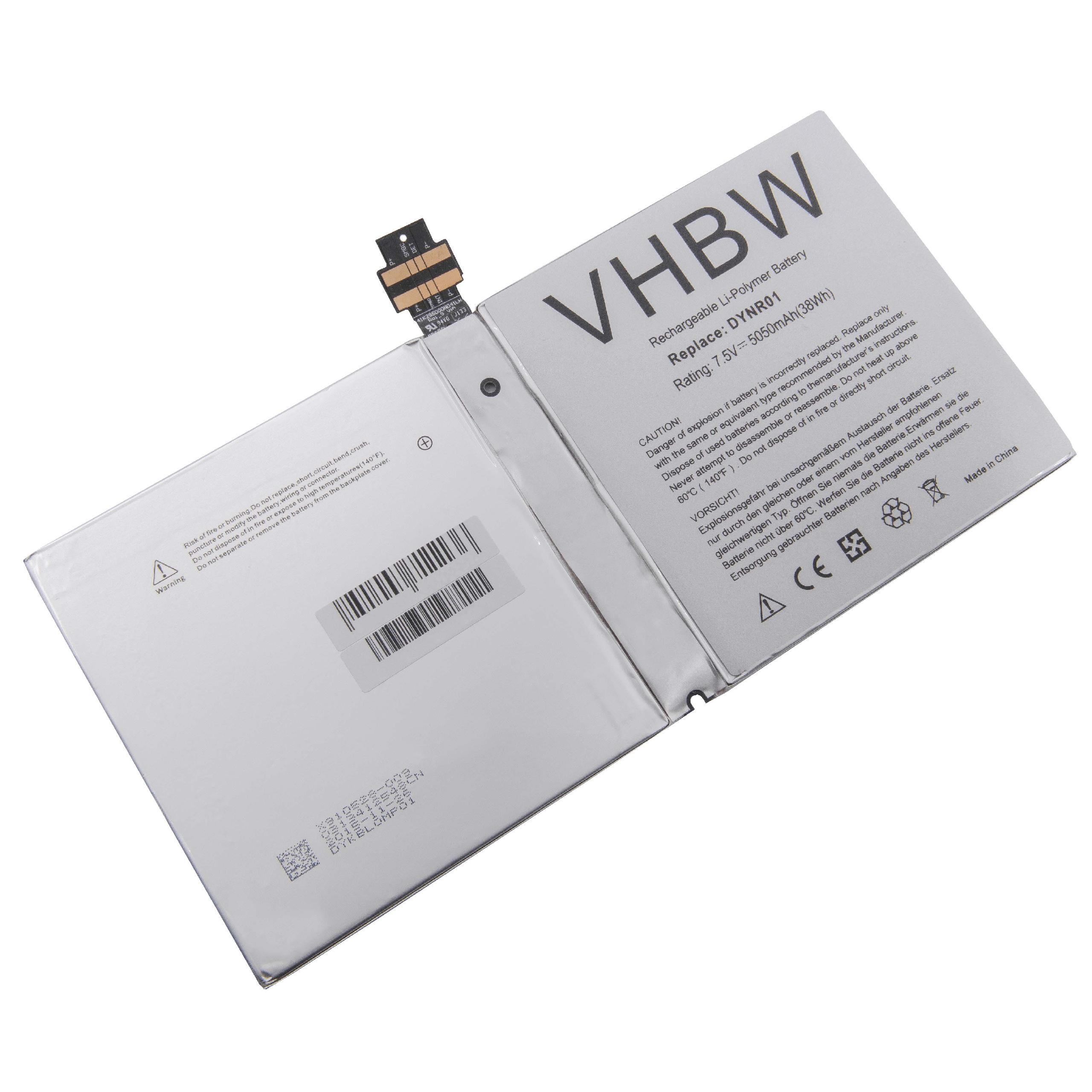VHBW Pro Akku - Microsoft 7.5 4, Surface 5050 Volt, kompatibel Li-Polymer mit Tablet, 4 1724,