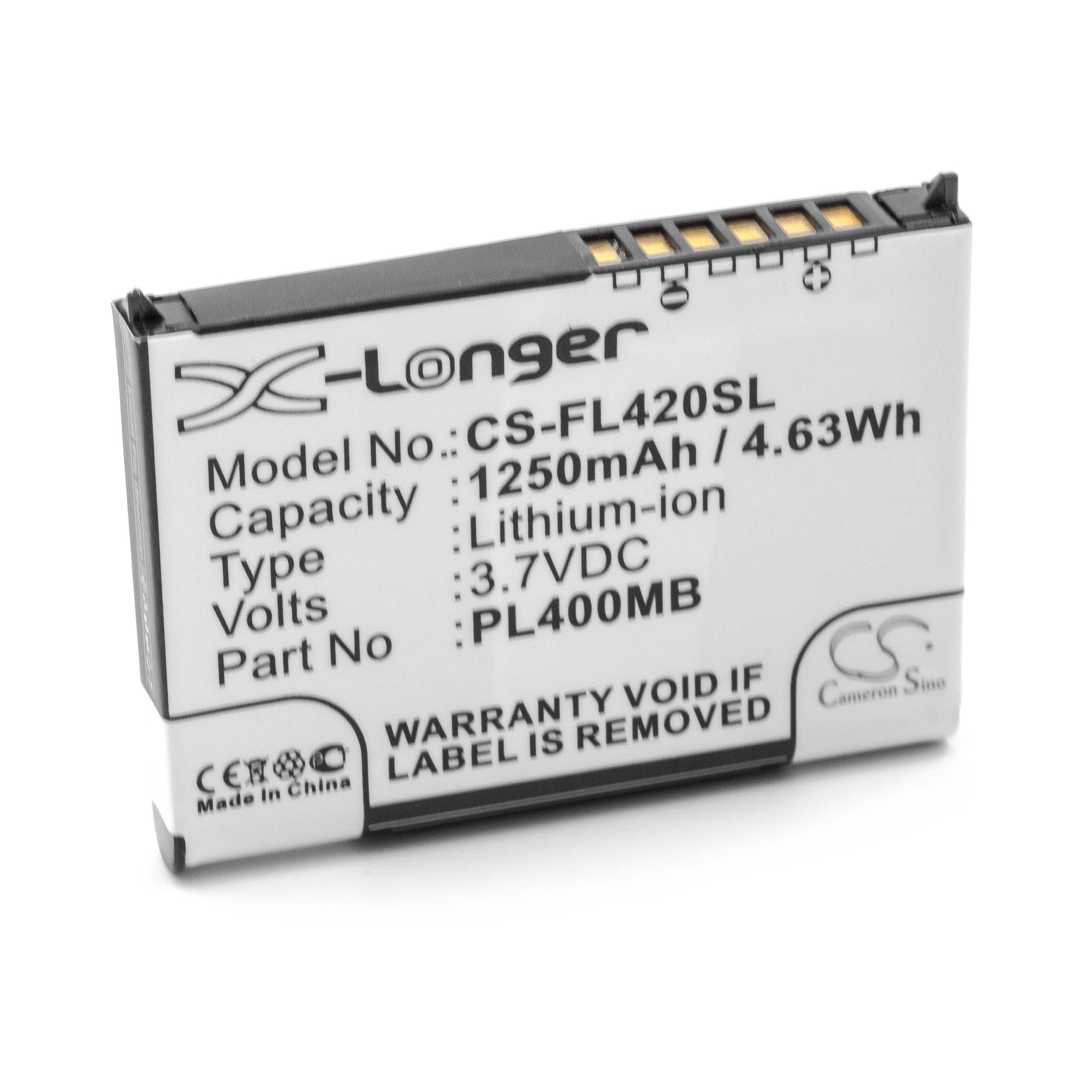 1250 Li-Ion VHBW Volt, für - Akku 3.7 Ersatz für Mobilcomputer, S26391-K165-V562