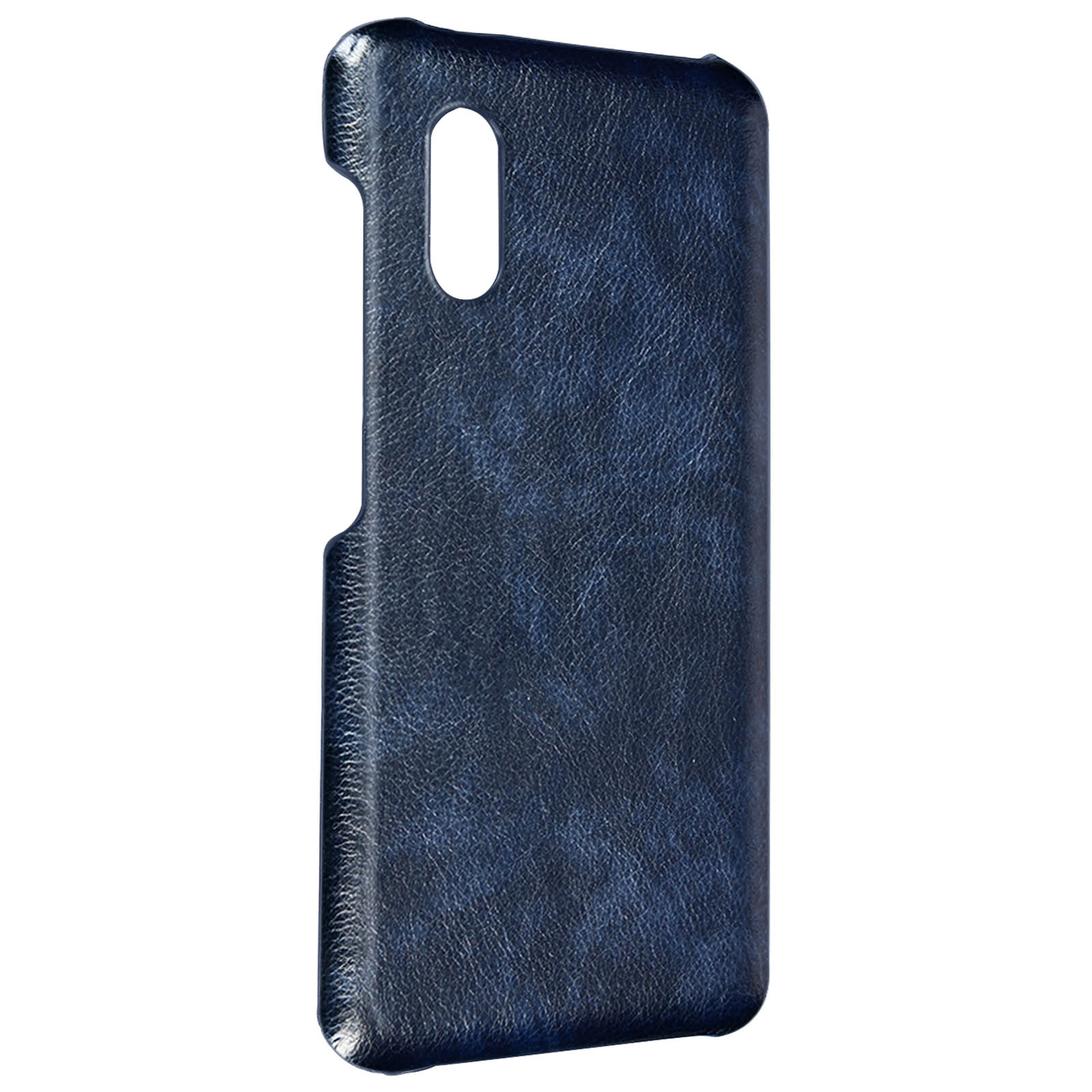 Backcover, Litchi AVIZAR Galaxy Samsung, Xcover Pro, Blau Series,