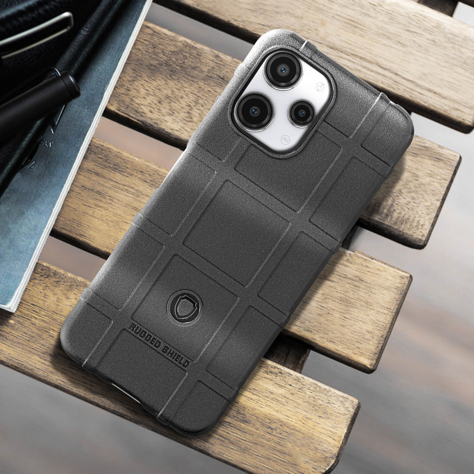 Redmi Rugged Backcover, AVIZAR 12, Series, Schwarz Xiaomi,