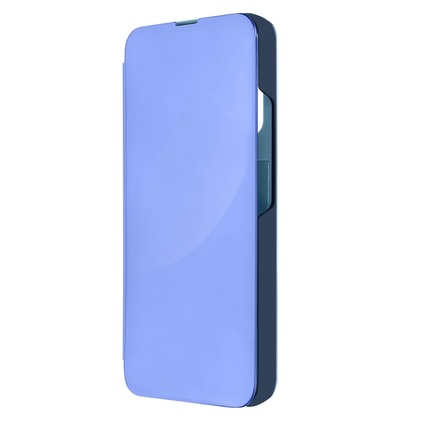 AVIZAR Clear View 5G, Galaxy Standing Samsung, A34 Bookcover, Blau Cover Series